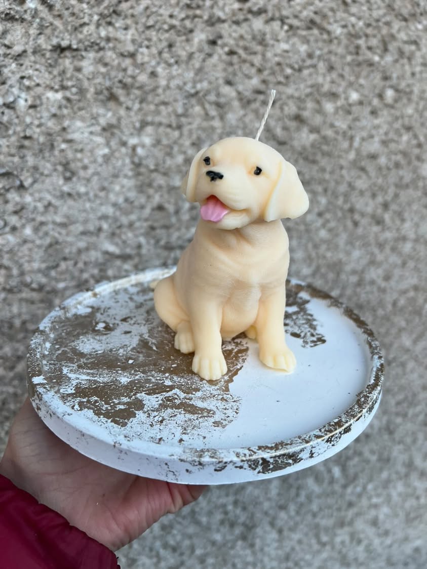 Кученце свещ